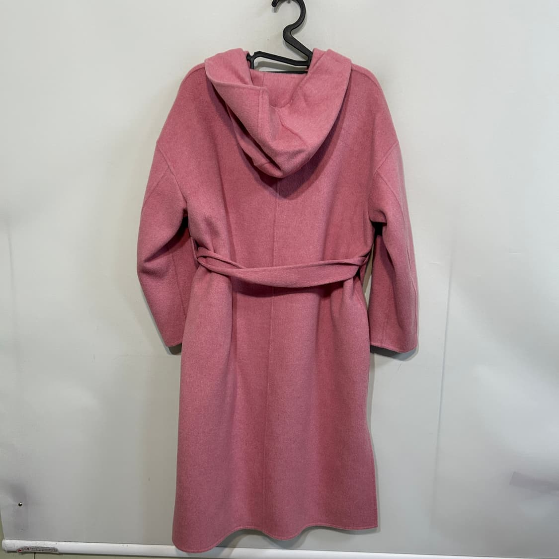 오즈세컨 핑크 후드 코트 55 상태최상 상품이미지3