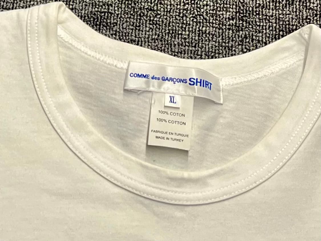 [100] 꼼데가르송 셔츠 KAWS 콜라보 티셔츠 XL 상품이미지3