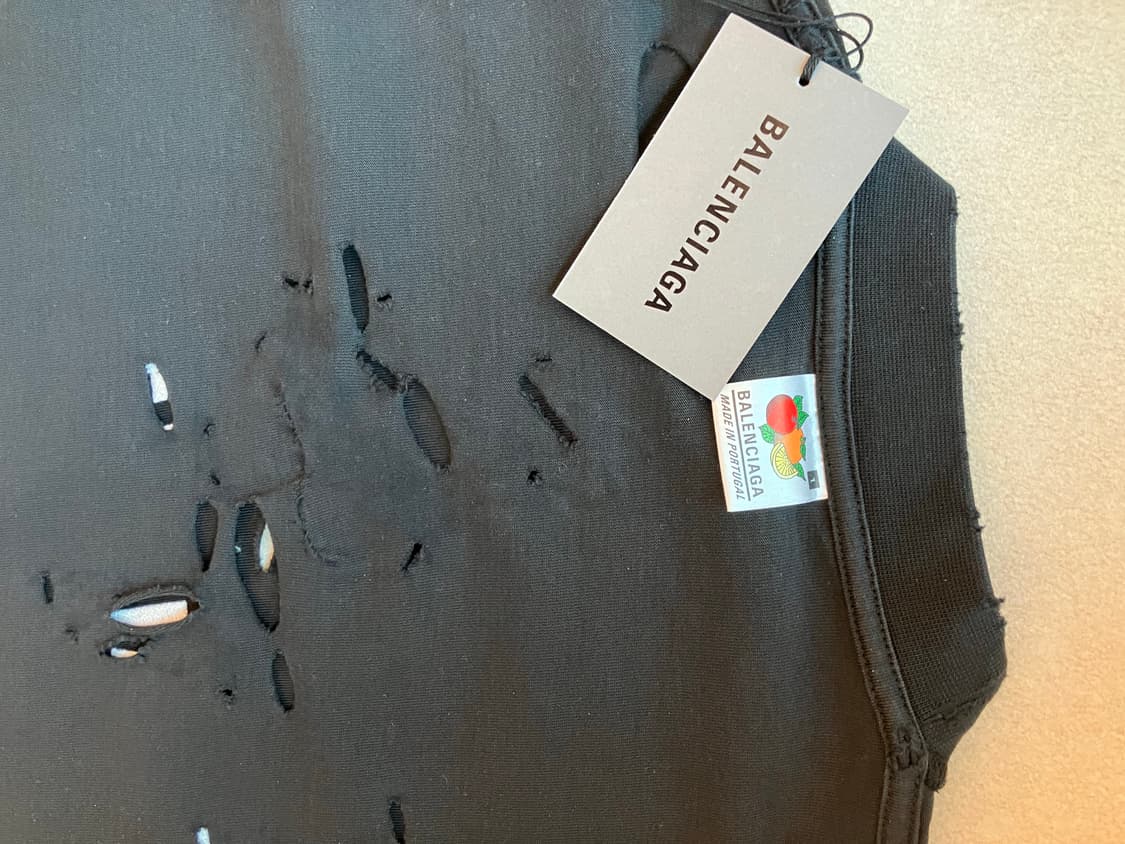 Balenciaga inside out distressed tee 상품이미지5