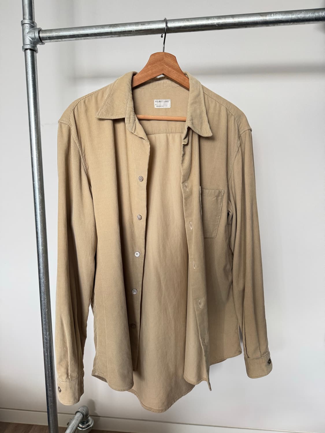 1997 Helmut Lang 헬무트랭 아카이브 코듀로이 셔츠 상품이미지1