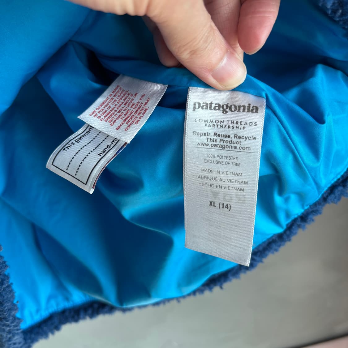 파타고니아 레트로 파일 플리스 베스트 상품이미지3