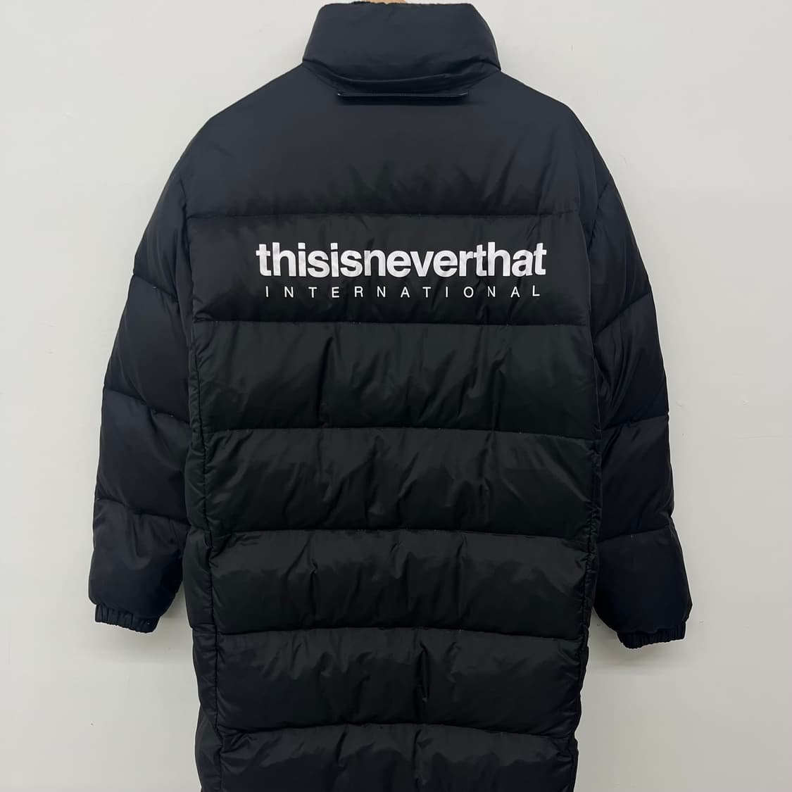 디스이즈네버댓 블랙 롱패딩 남S 상품이미지7