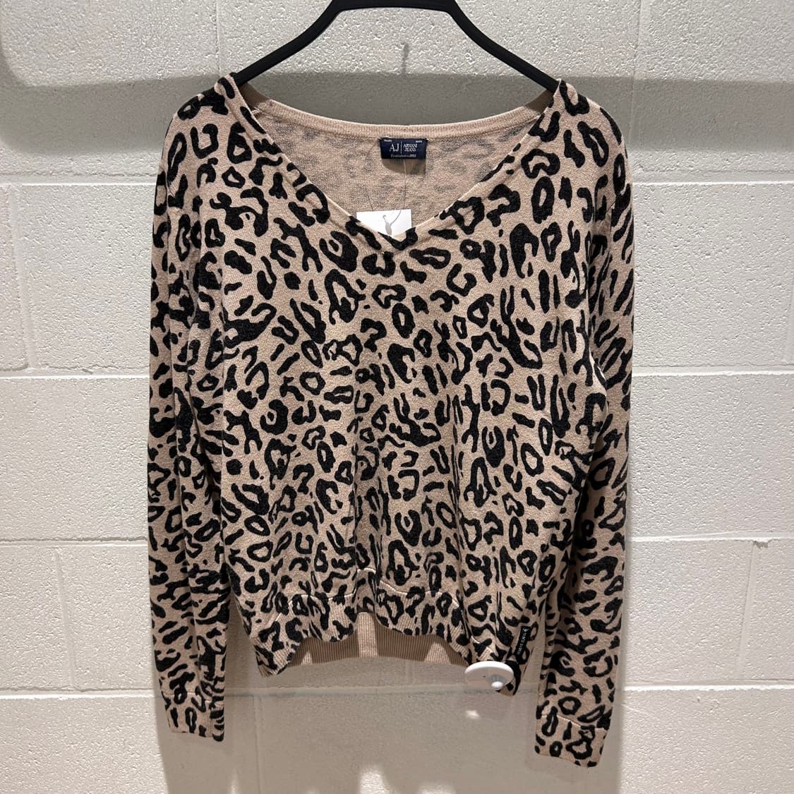 Armani Jeans Archive Leopard Knit 상품이미지5