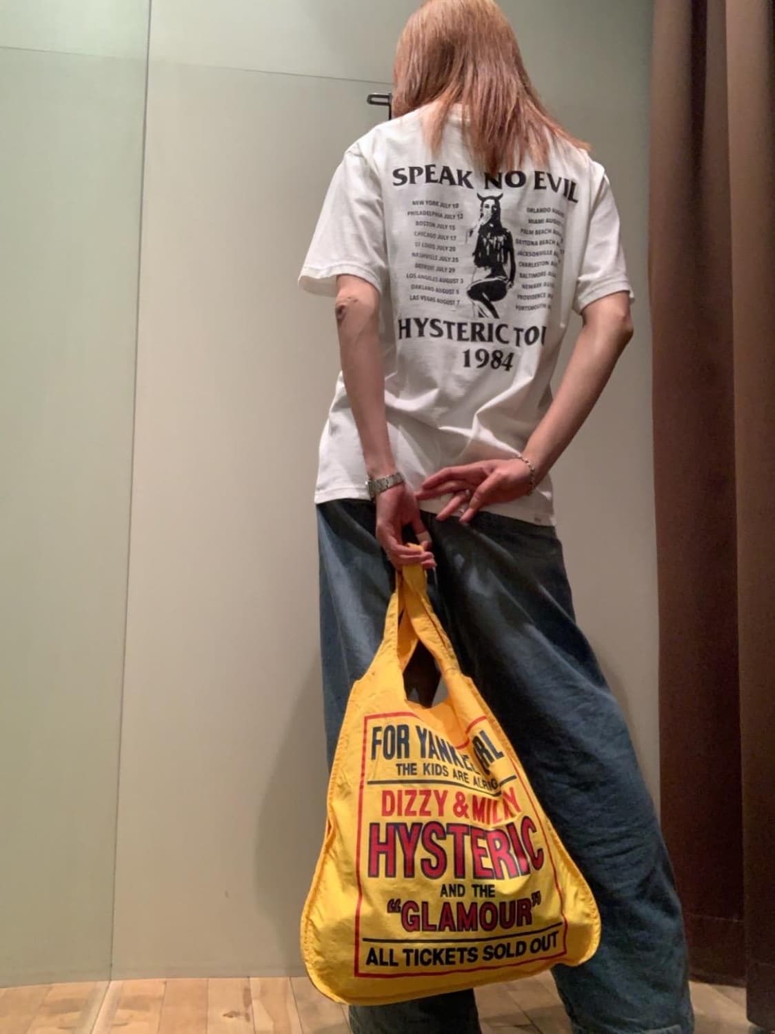 히스테릭글래머 HG/HG TOUR 1984 T 상품이미지4