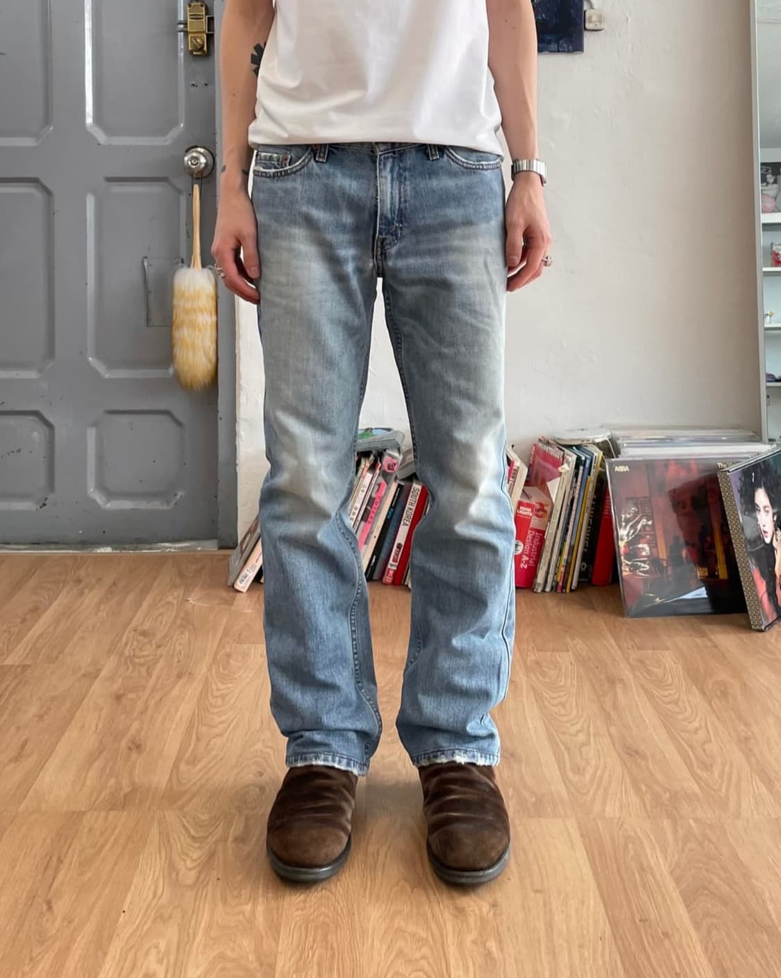 리바이스 세미 플레어 데님 상품이미지1