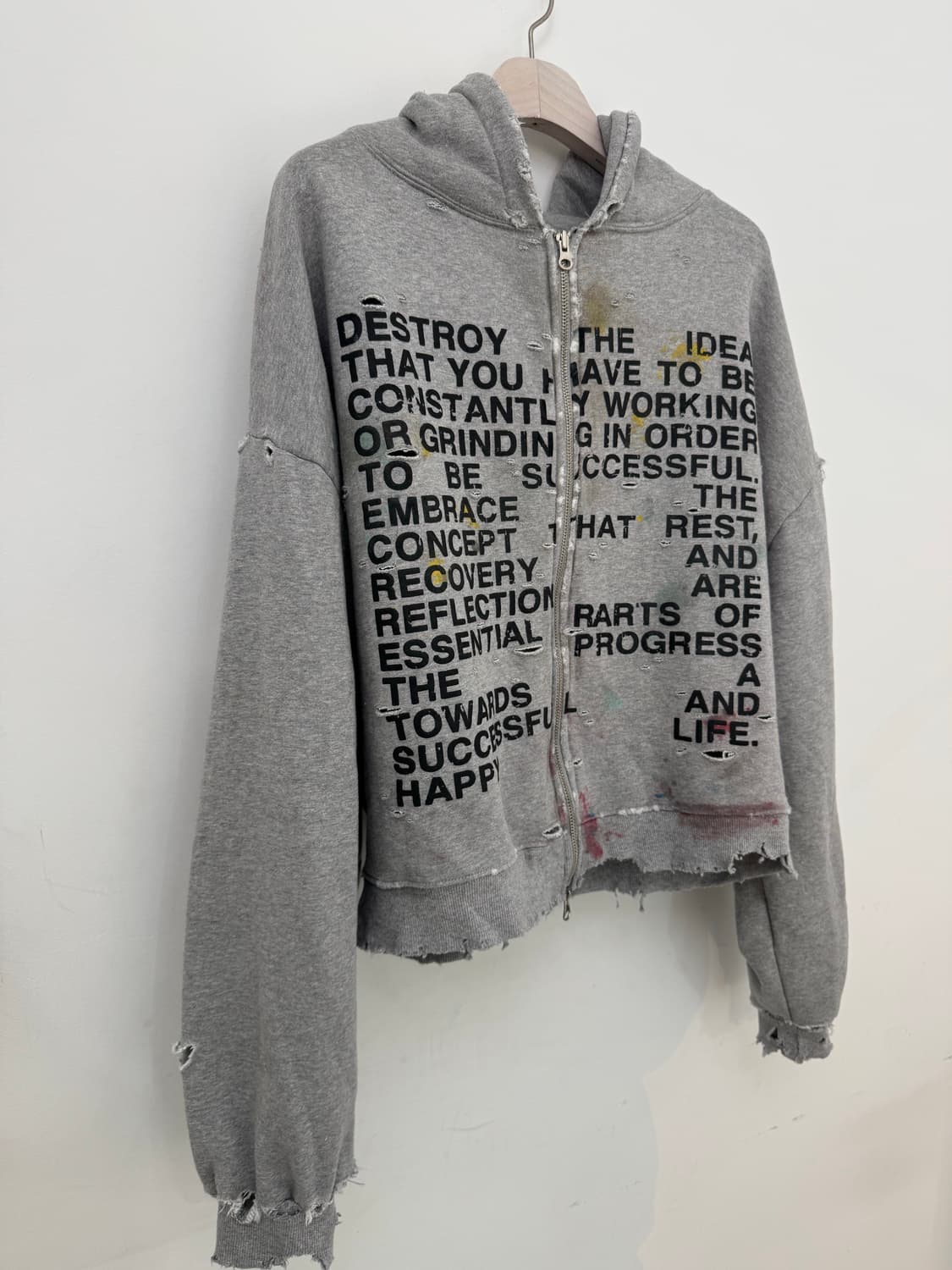 빈티지 후드집업(기모) 상품이미지4