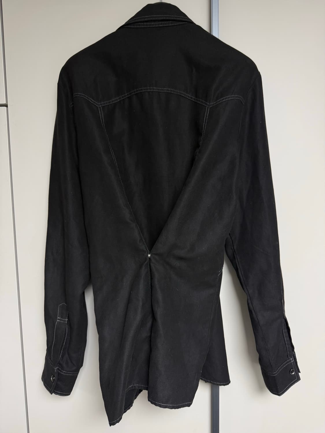 GYEOL 결 웨스턴 셔츠 블랙 상품이미지6