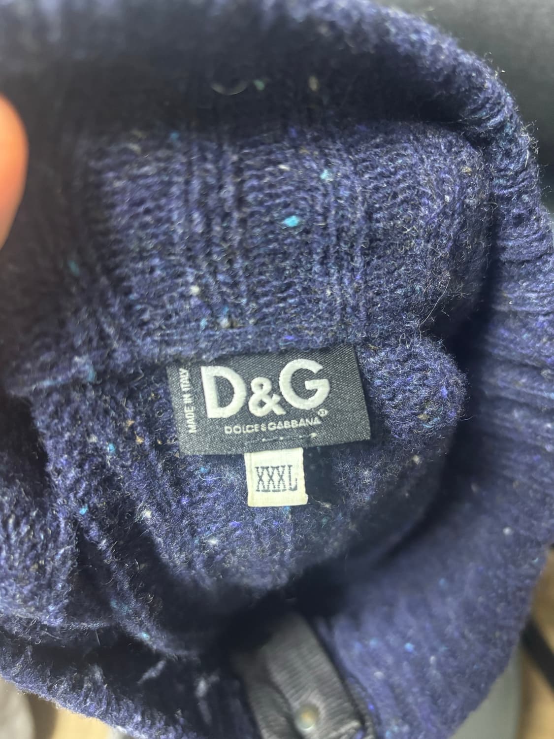 돌체앤가바나 네이비 니트 상품이미지2