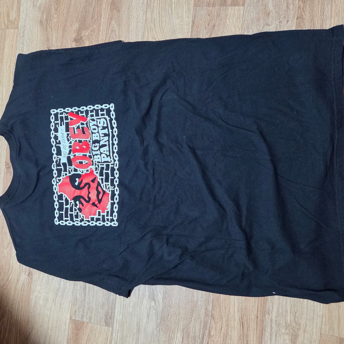 새상품) 오베이 반팔 티셔츠 XL 상품이미지3