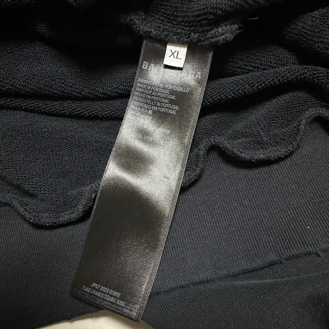 발렌시아가 테이프타입 리프 포켓 집업 후디 (744451) 상품이미지8