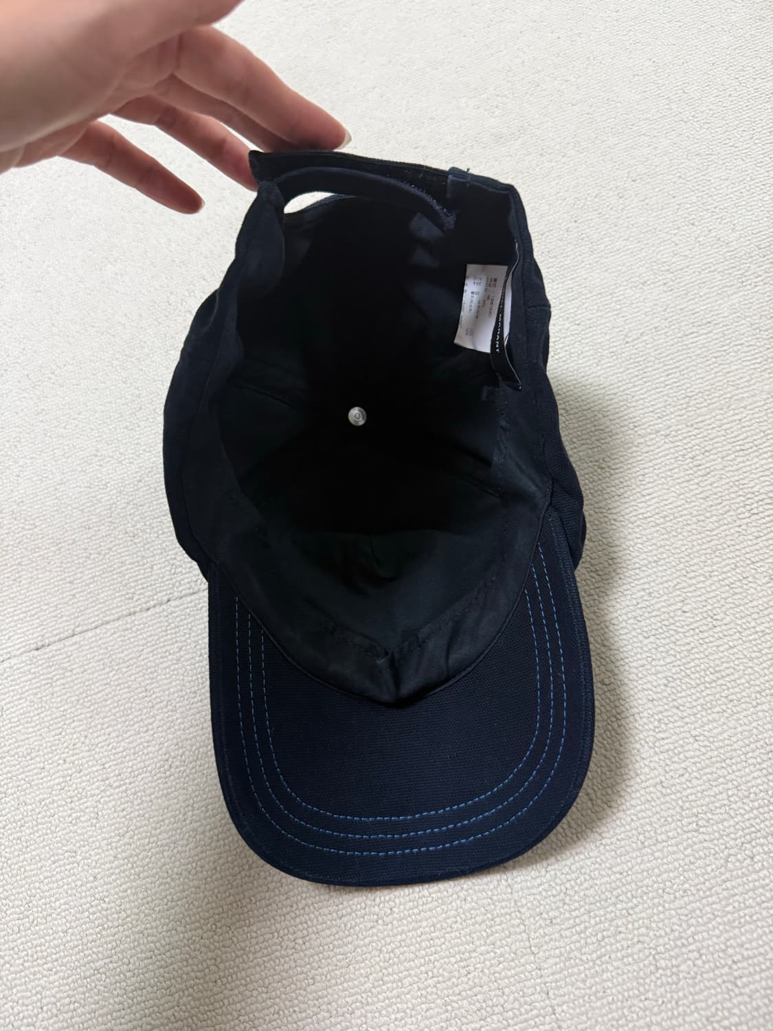 이자벨마랑 볼캡 (네이비&블루) 상품이미지4