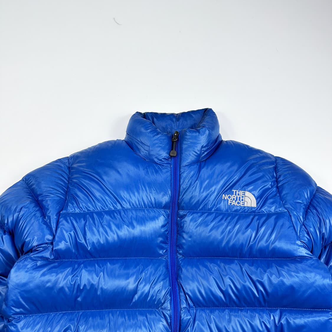 노스페이스 700 구스 다운 경량 패딩 블루 S 상품이미지2
