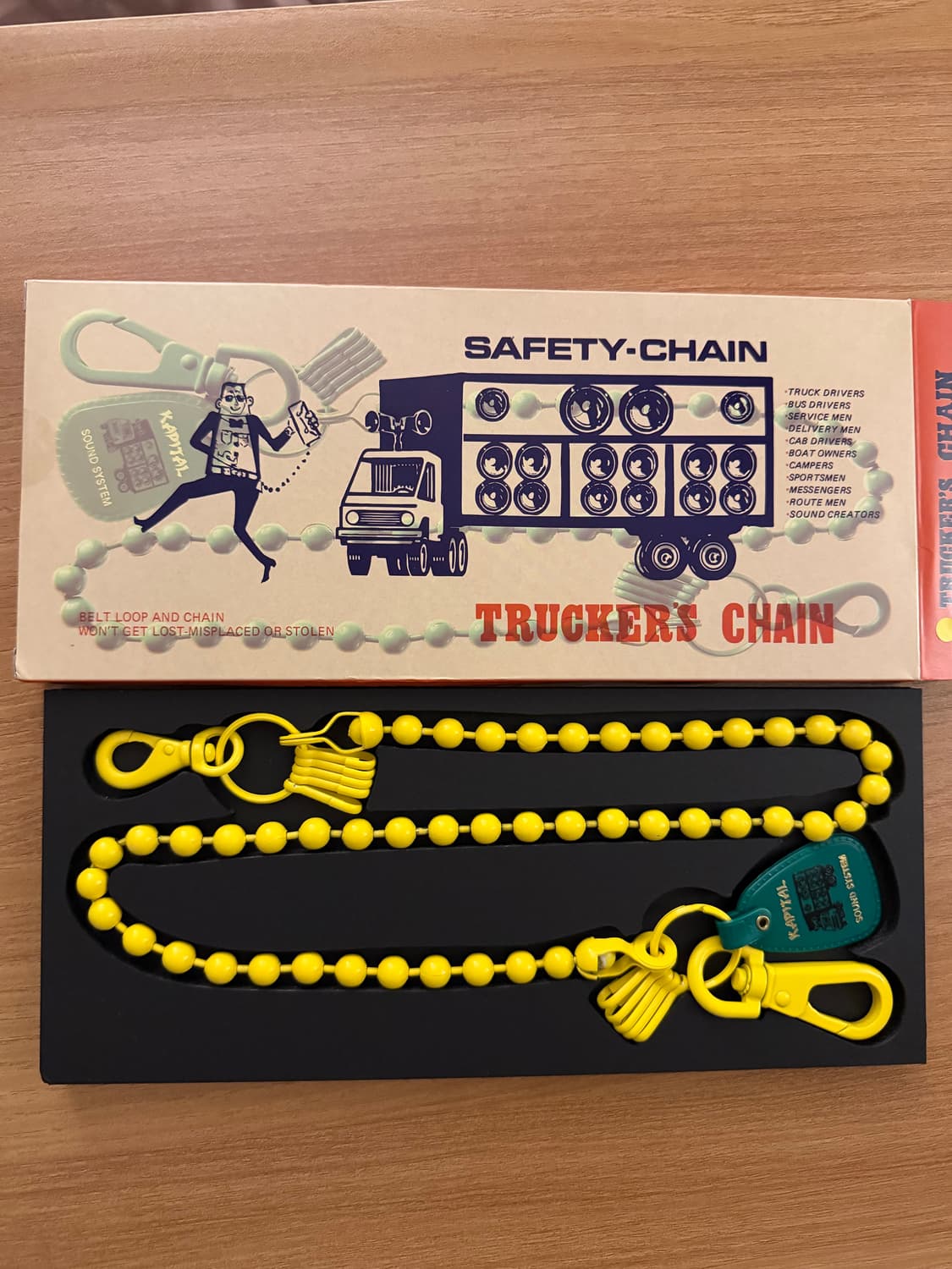 캐피탈 트러커 체인 옐로우 상품이미지1