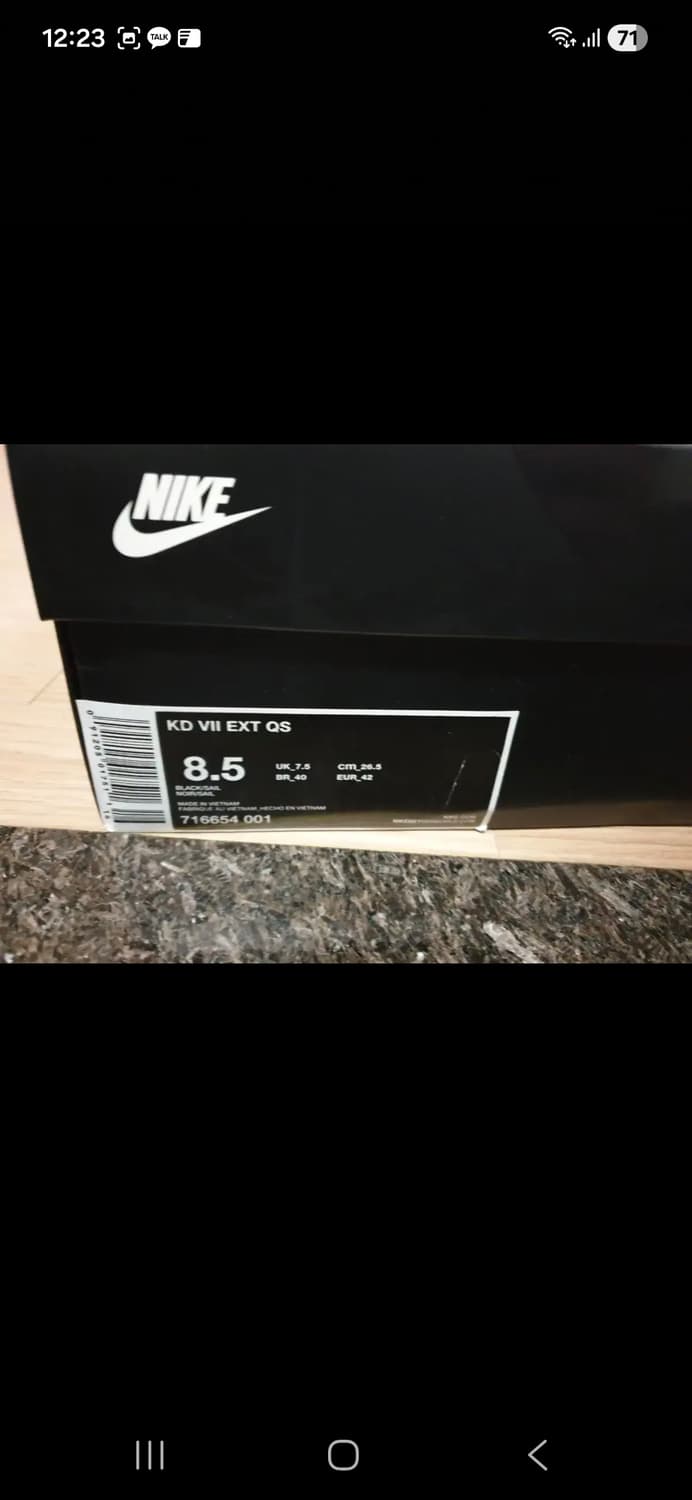 나이키kd 7  265사이즈 새상품 나코텍 상품이미지3