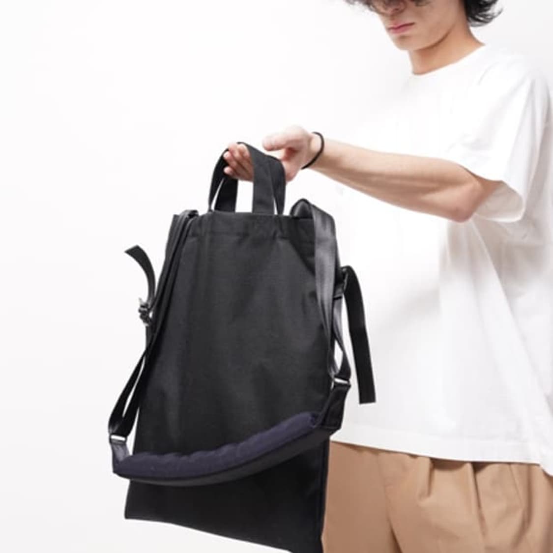포터클래식 x 꼼데가르송 옴므 무아츠 뉴튼 토트백 상품이미지8
