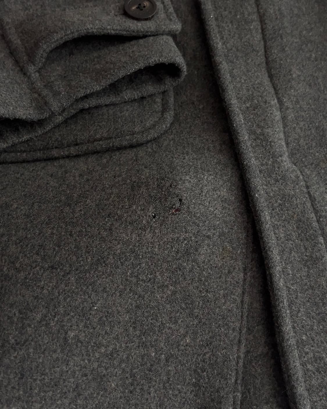 폴로 랄프로렌 차콜 후드 더플 코트 XL 상품이미지6