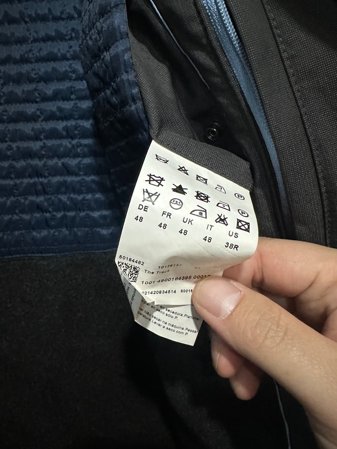 보스 트렌치코트 다크그레이100 상품이미지6