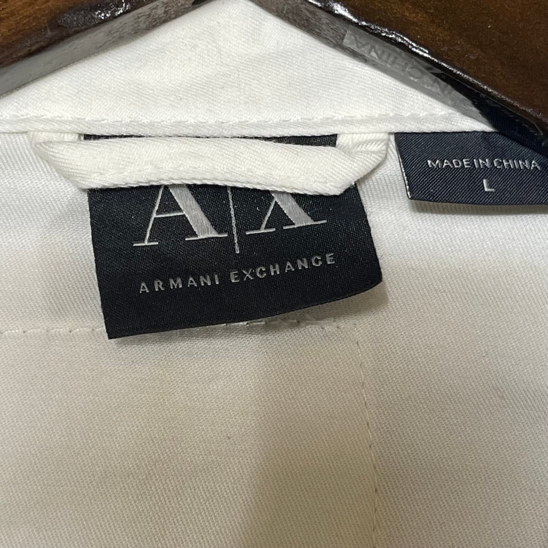 [L] ARMANI EXCHANGE 화이트 바이크 자켓 상품이미지6