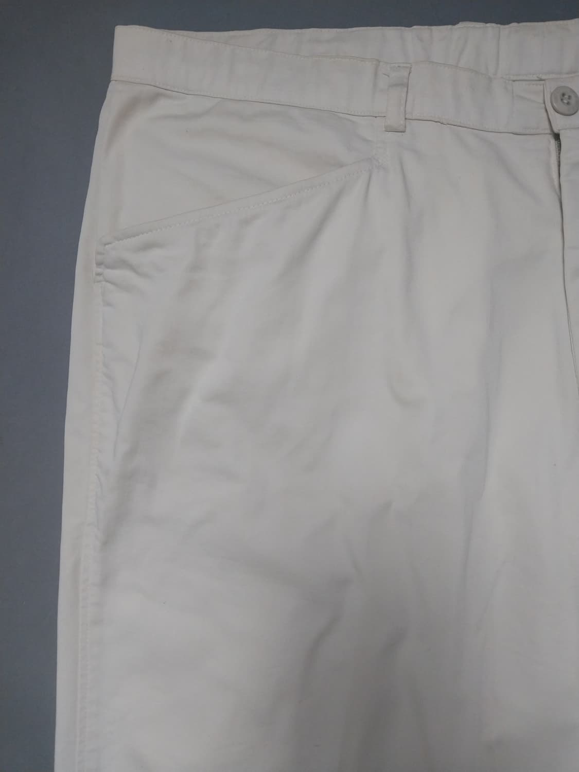 [37] 아이스버그 진스 린넨 벌룬 치노 팬츠 아이보리 상품이미지2