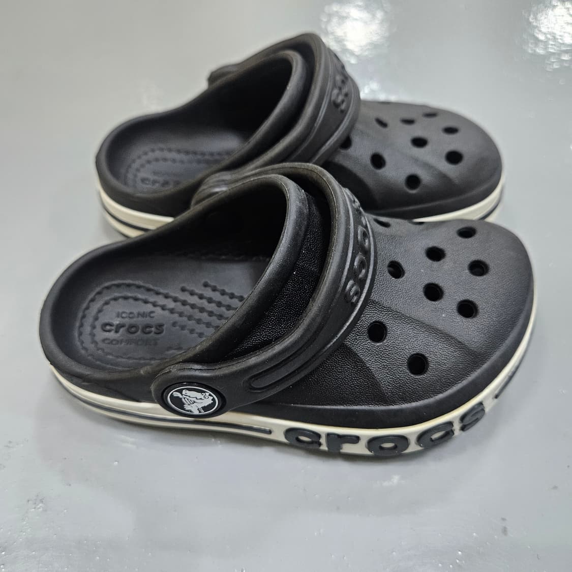 C7 크록스 키즈 바야밴드 클로그 0406Y 상품이미지4