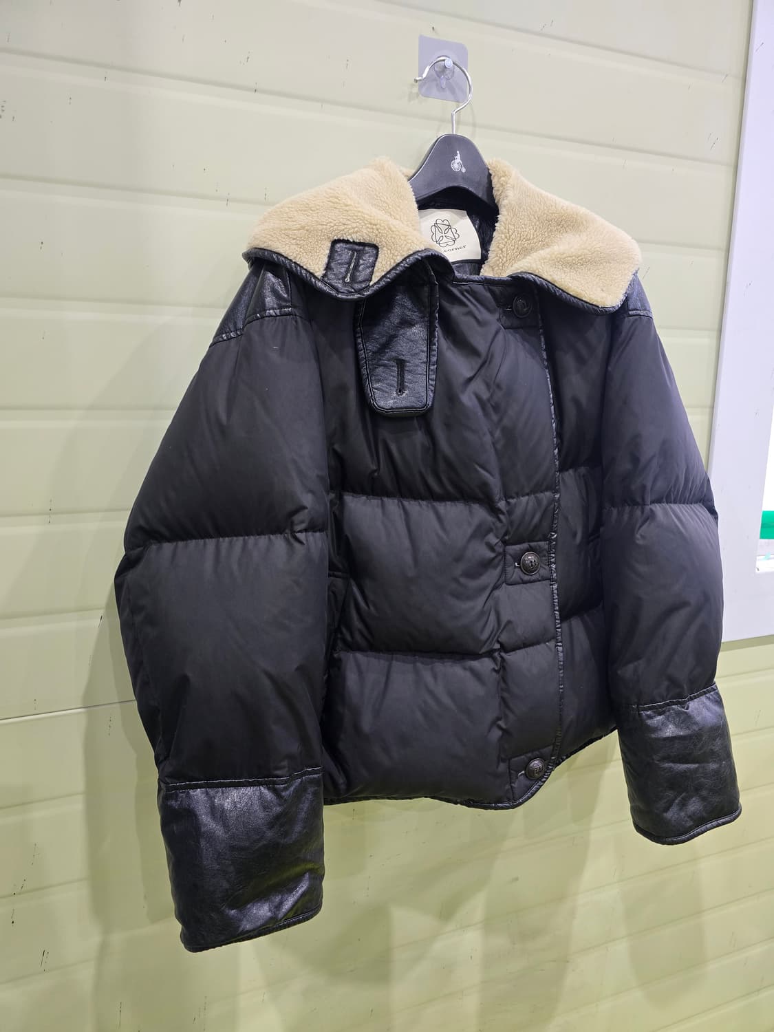 a.t.corner 블랙 패딩 상품이미지3