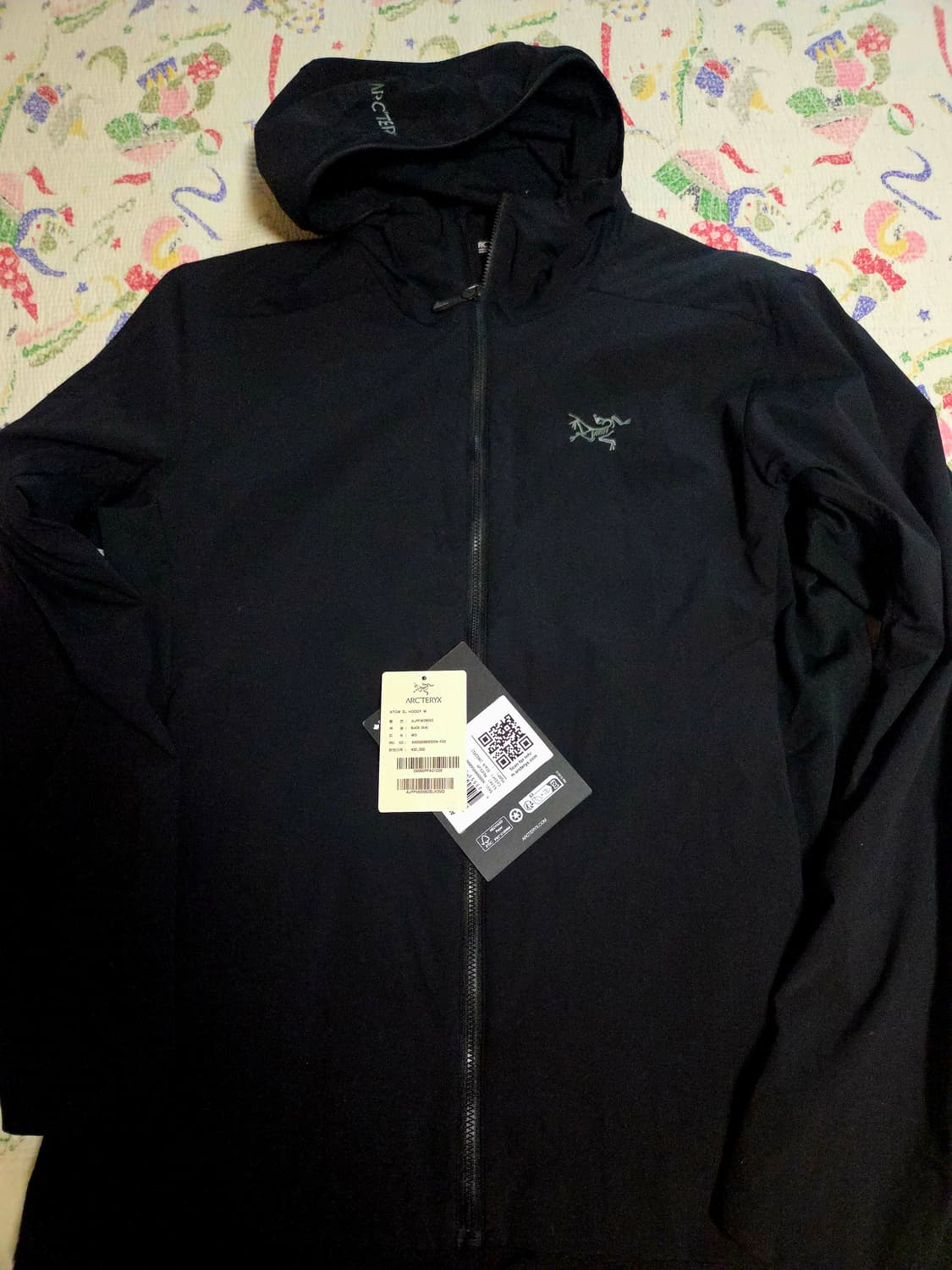 아크테릭스 26ss 아톰 SL 블랙 m사이즈 상품이미지1