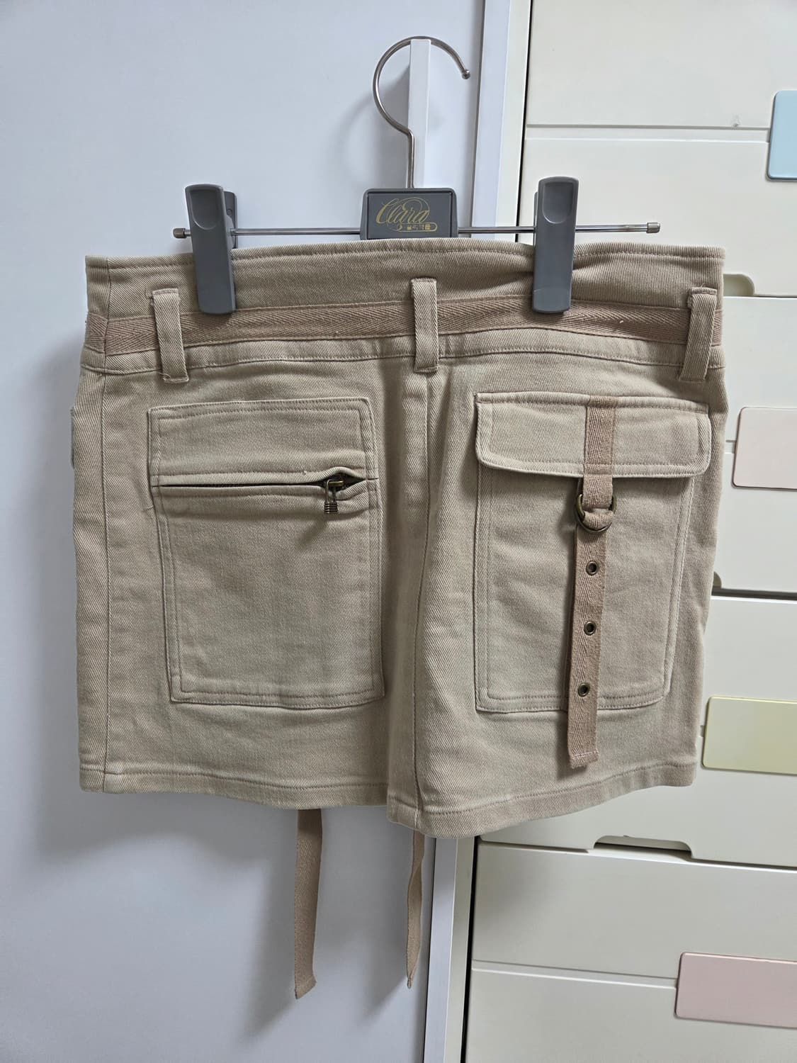 파우닝 릭오웬스깔우닝 아카이브 카고스커트 빈티지샵 00s갸루펑크y2k 상품이미지3