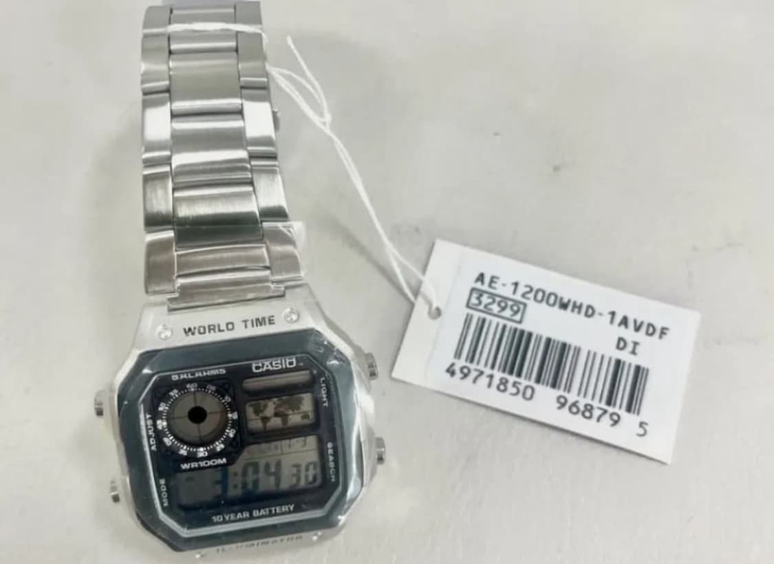 카시오 메탈시계 새상품  상품이미지3