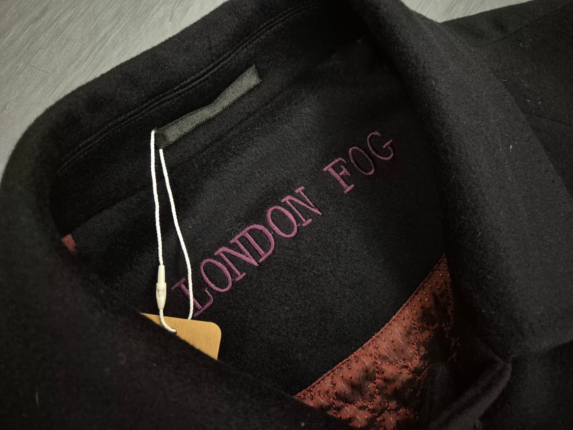 90s LONDON FOG 로로피아나 패브릭 캐시미어 코트 상품이미지6