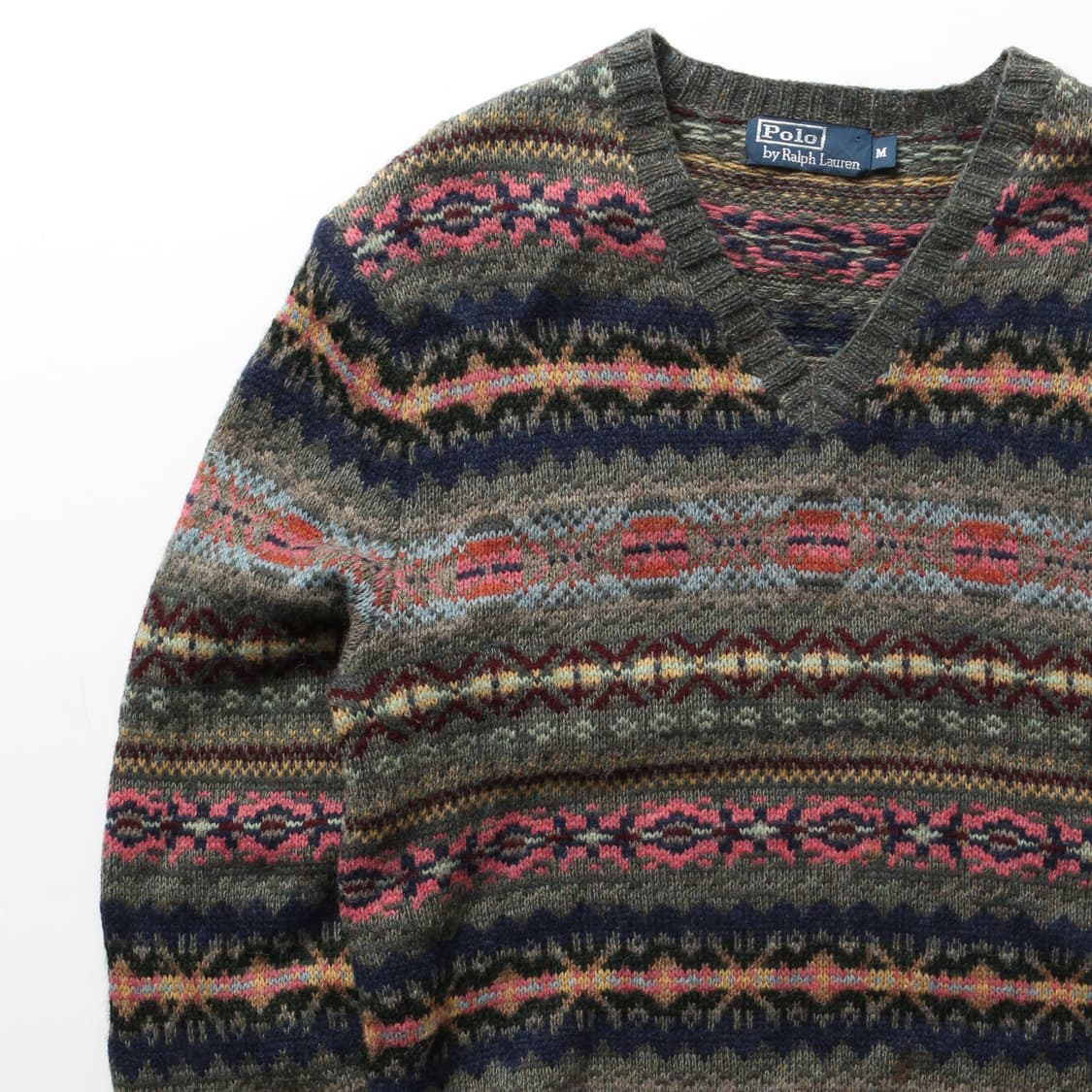 폴로 페어아일 브이넥 니트   상품이미지3