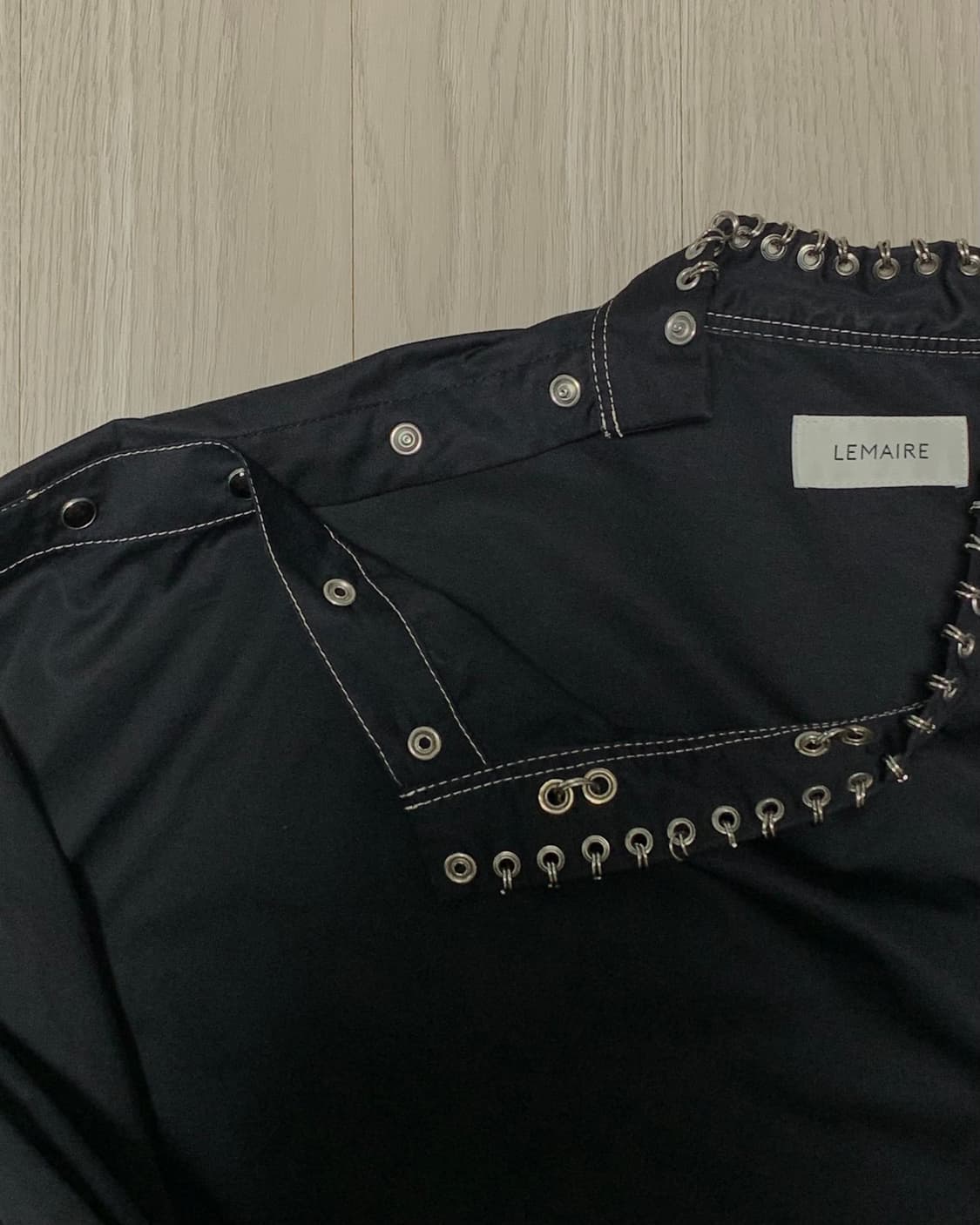 LEMAIRE, Metal shirt top (34) 상품이미지4