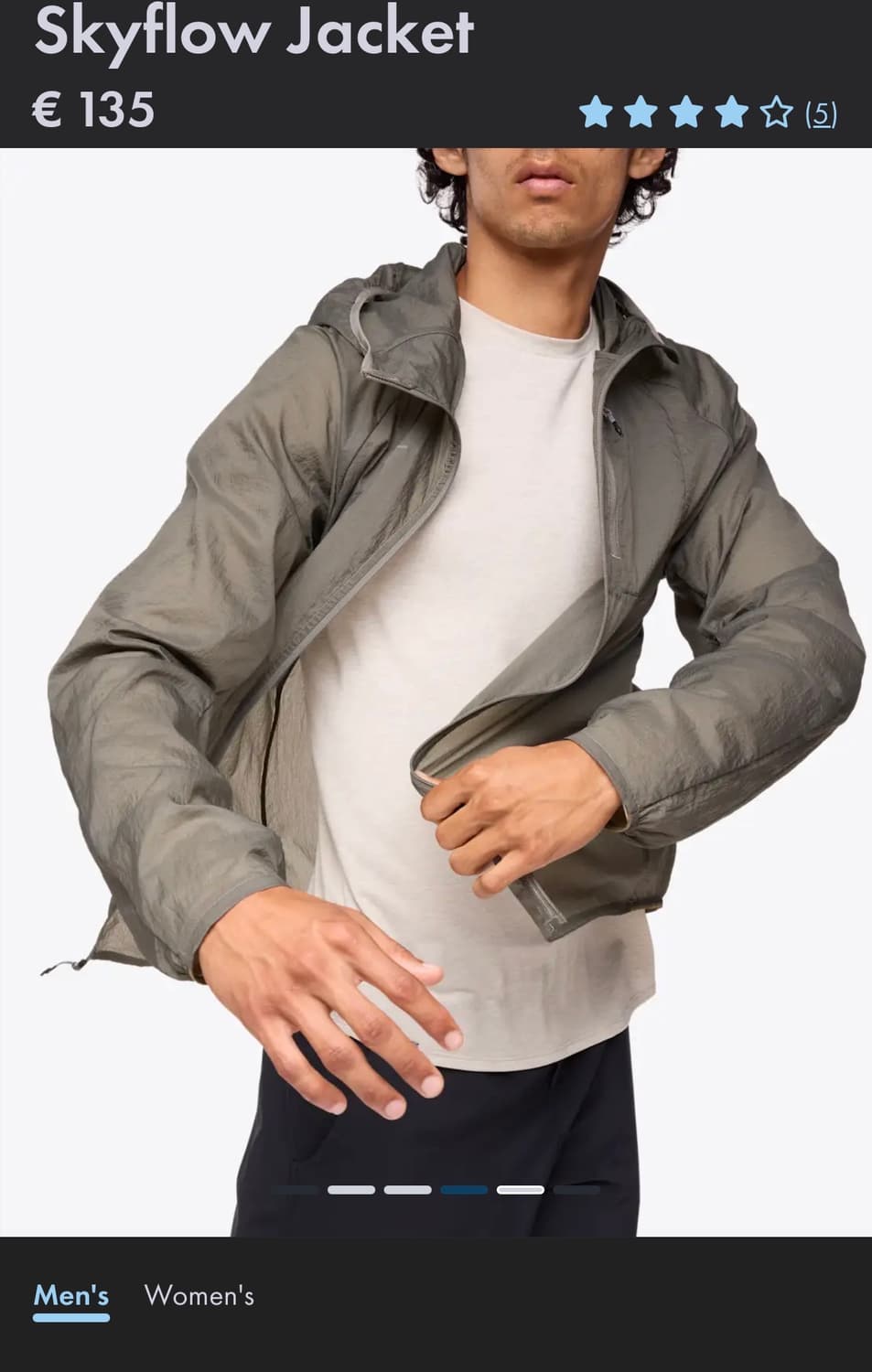 호카 스카이플로우 자켓 L 사이즈 상품이미지3