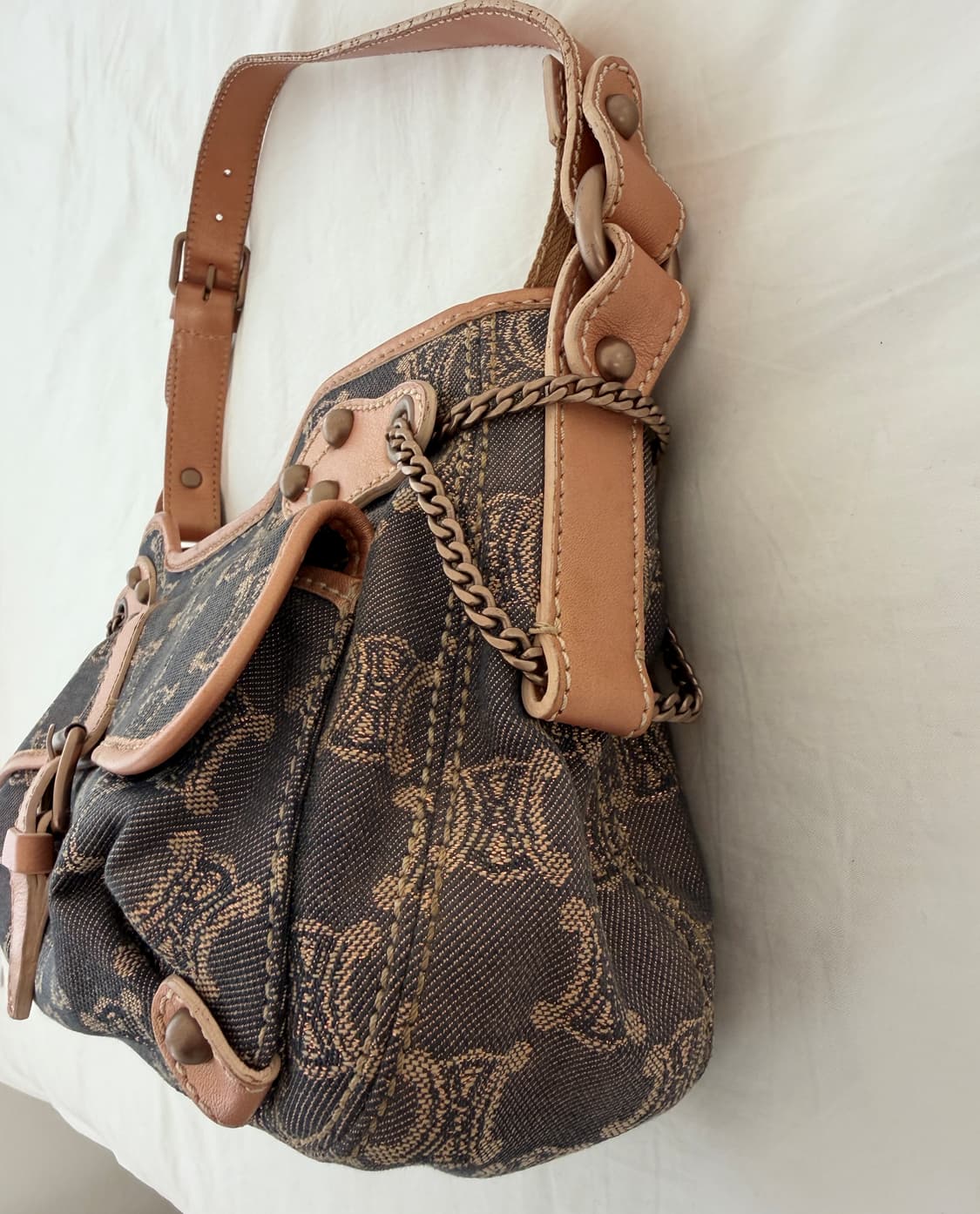 [Celine] Macadam Denim Shoulder Bag 상품이미지5