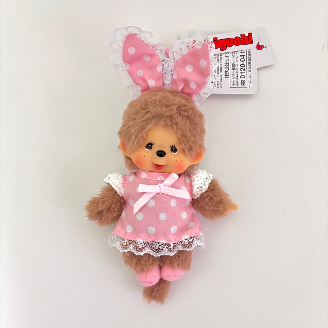 홍콩 몬치치 키링 토끼 도트 상품이미지1