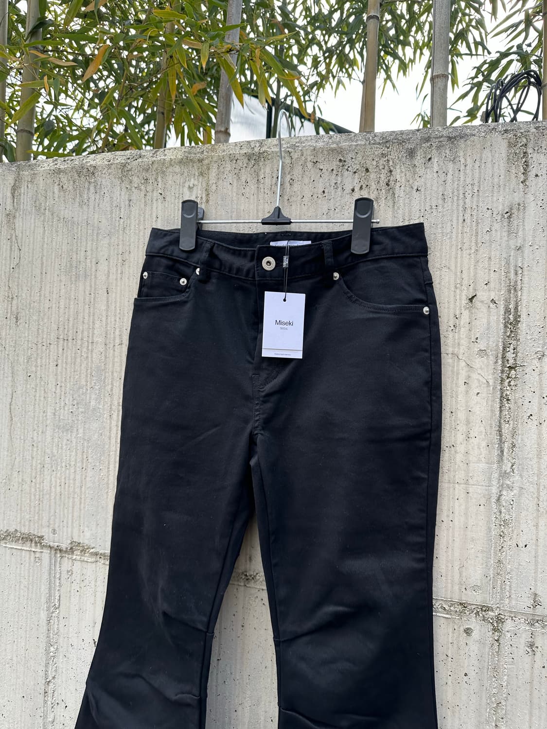 미세키 서울 셔링 부츠컷 팬츠 상품이미지3