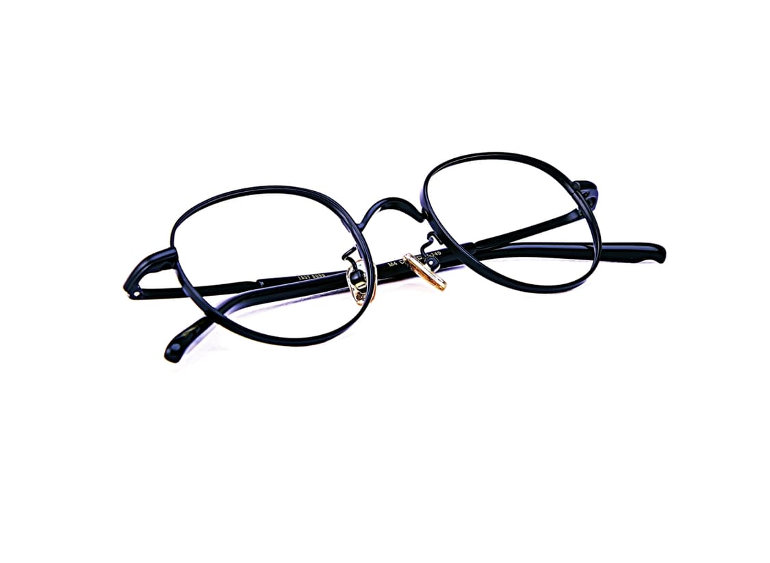 블랙 색상의 티타늄안경, 46사이즈 상품이미지5