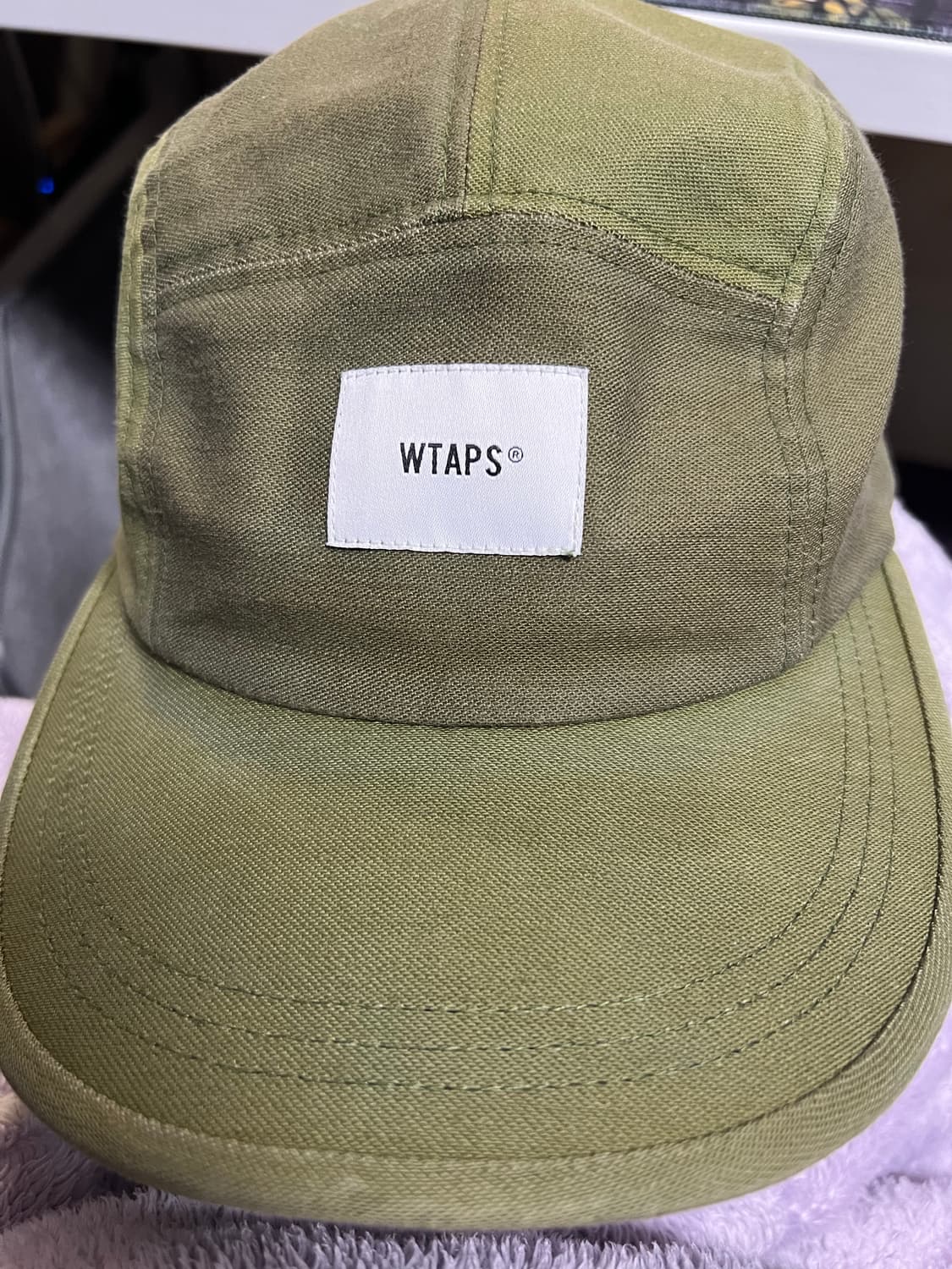 더블탭스 투톤 캠프캡 상품이미지1