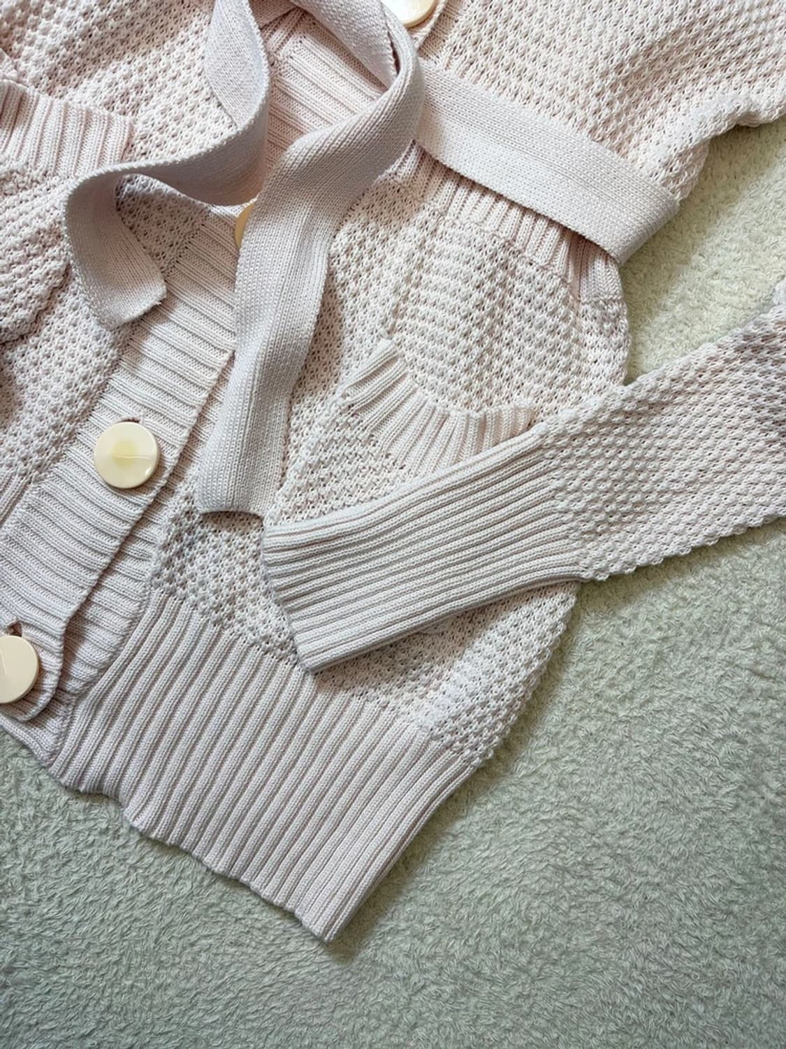 Pinky Girls 00's Y2K 재팬 모리걸 스웻가디건 pn6176 상품이미지4