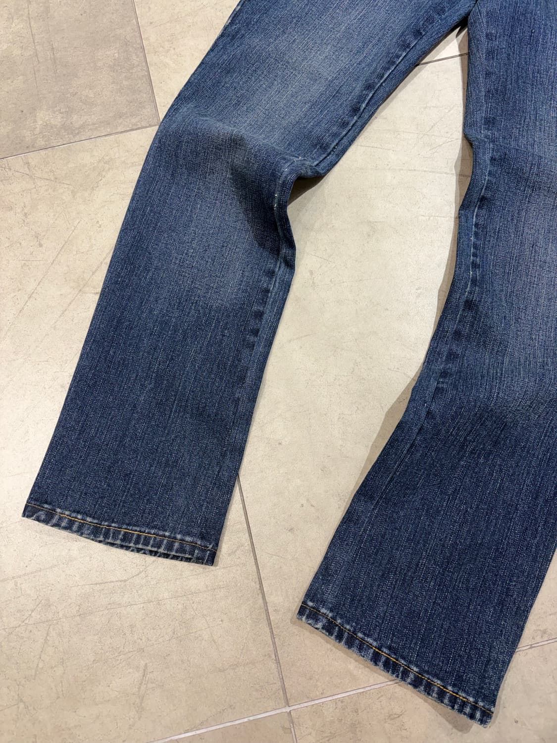 돌체앤가바나 스팽글 y2k 데님팬츠 상품이미지3