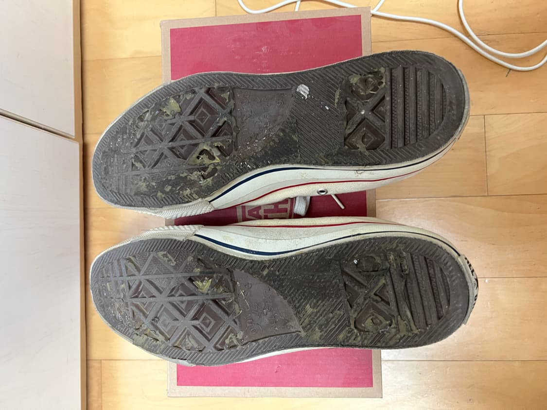 90s 컨버스 아이보리 [uk9] 상품이미지4