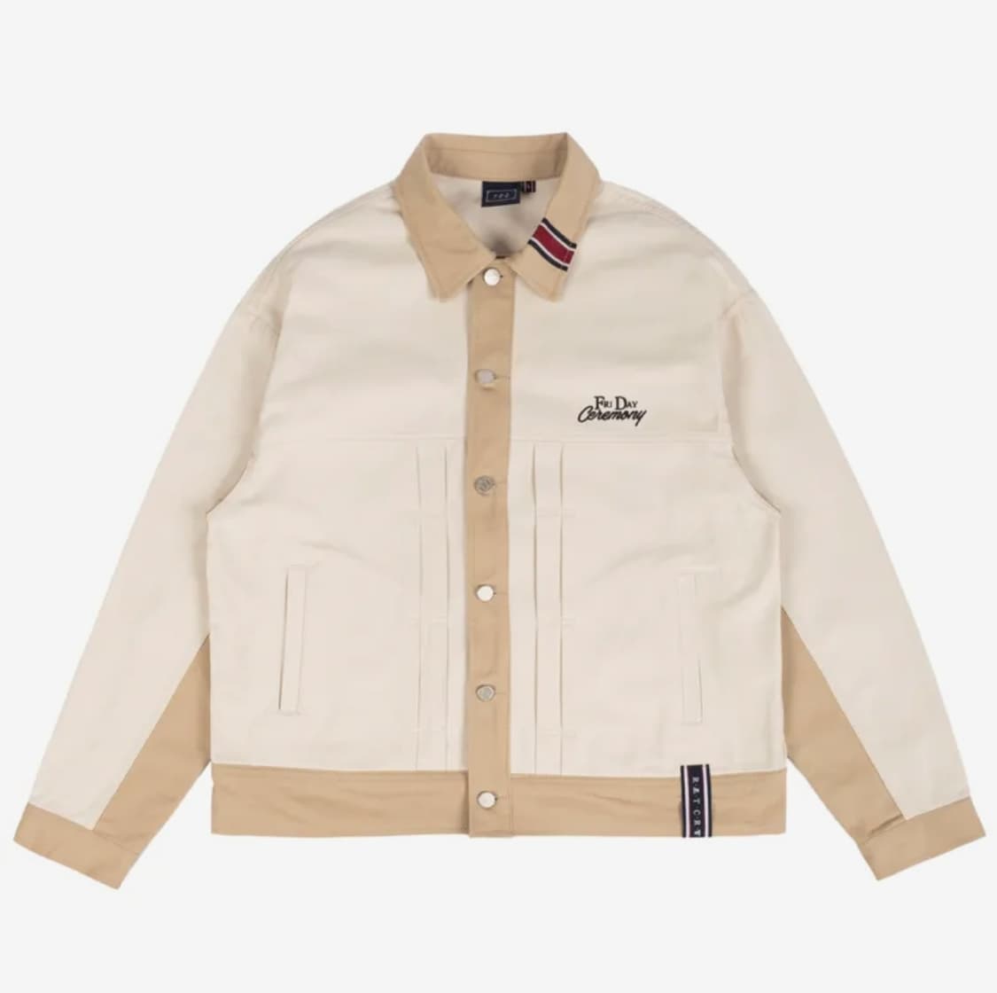 로맨틱크라운 재킷 FRIDAY TRUCKER JACKET_OATMEAL 상품이미지2