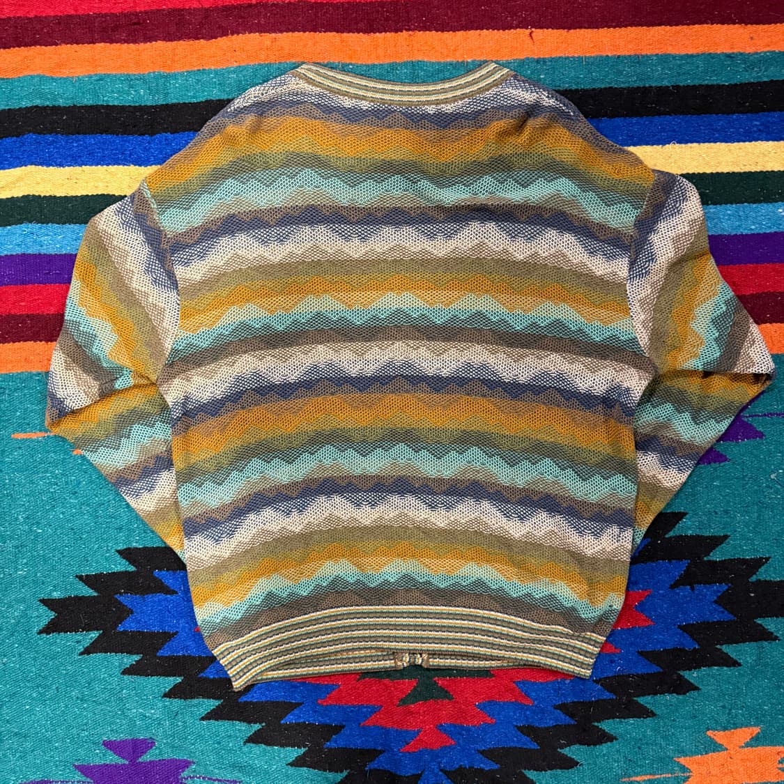 MISSONI SPORT 빈티지 케이블 니트 가디건 105 상품이미지3