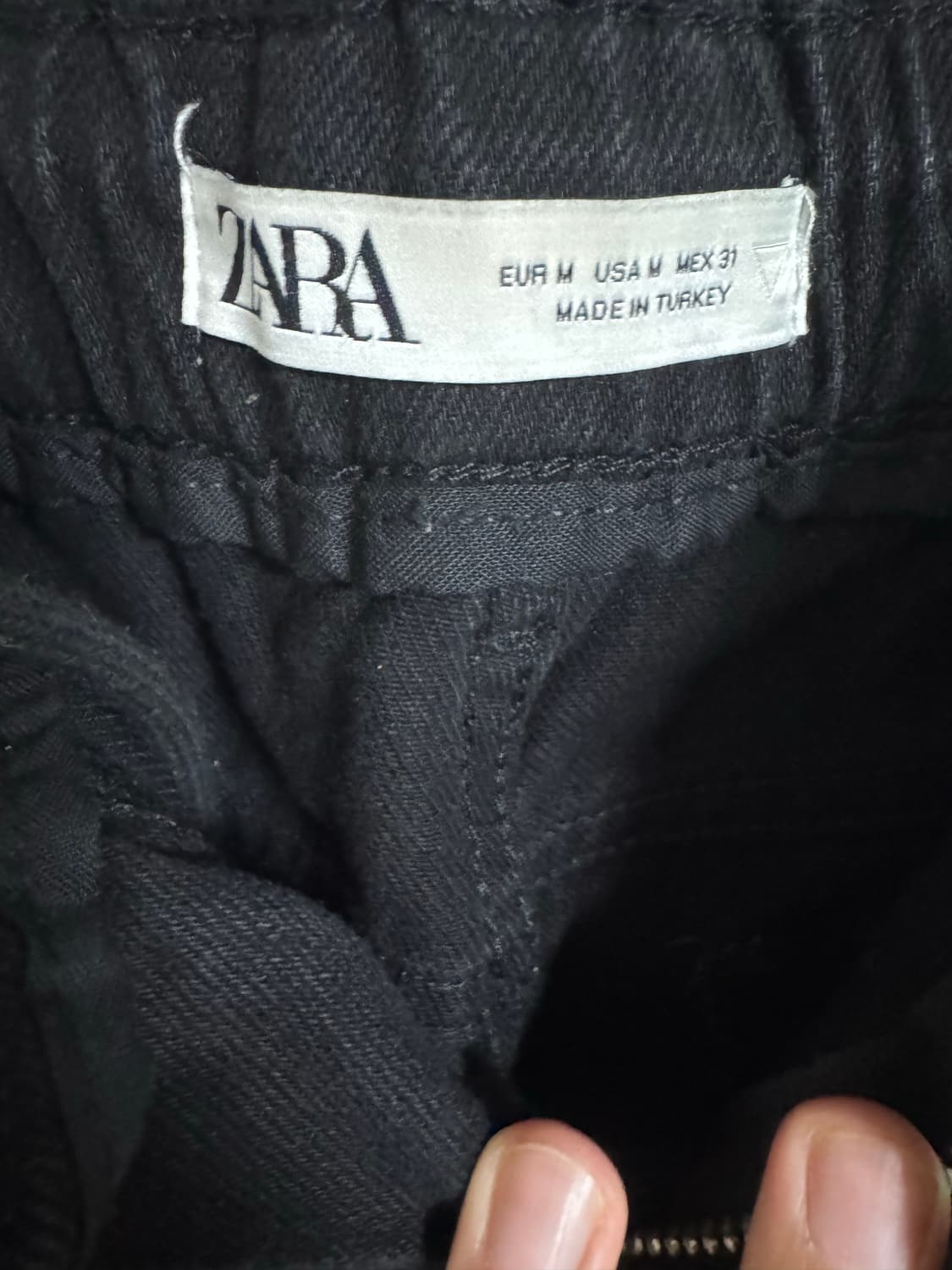 ZARA black jean 상품이미지3