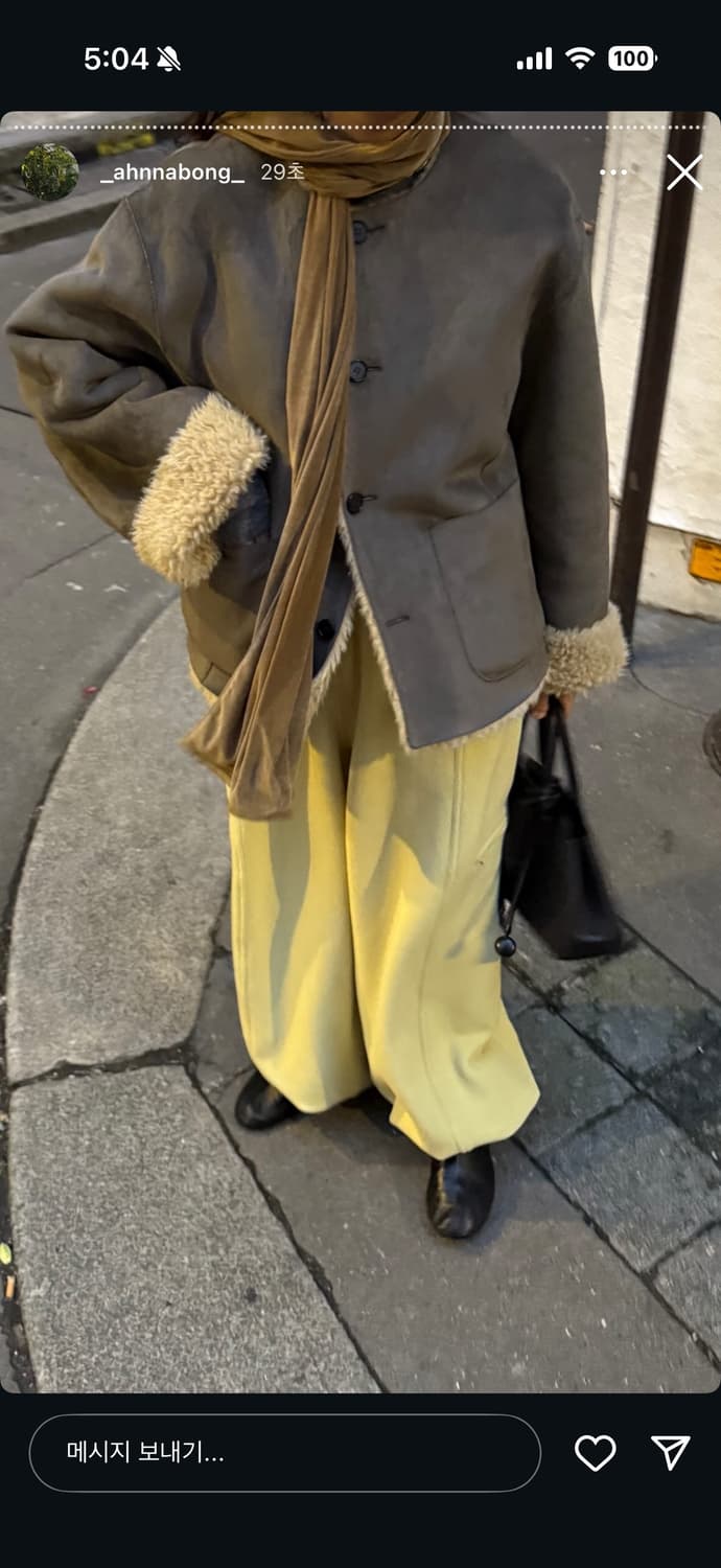 에토스 플리스 밴딩 팬츠 M 상품이미지5