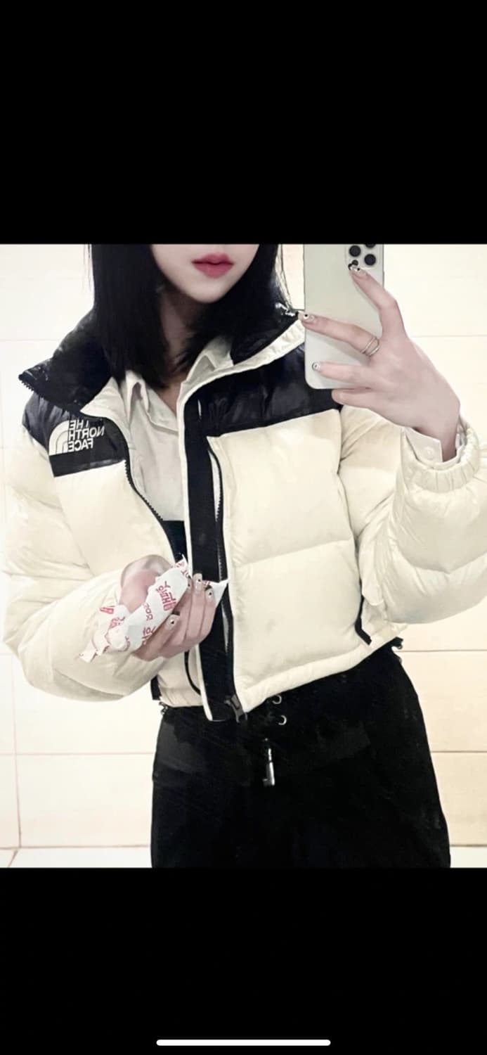 노스페이스 눕시 크롭 화이트M 상품이미지8