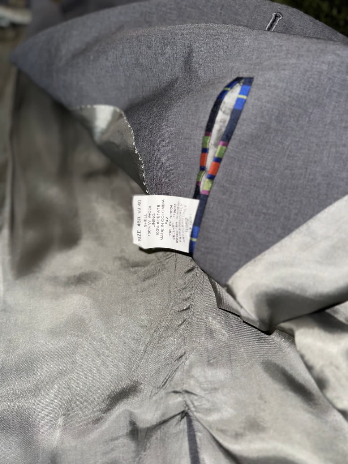 [46R] 타미힐피거 USA 클래식 핏 뉴 울 블레이저 자켓 상품이미지6