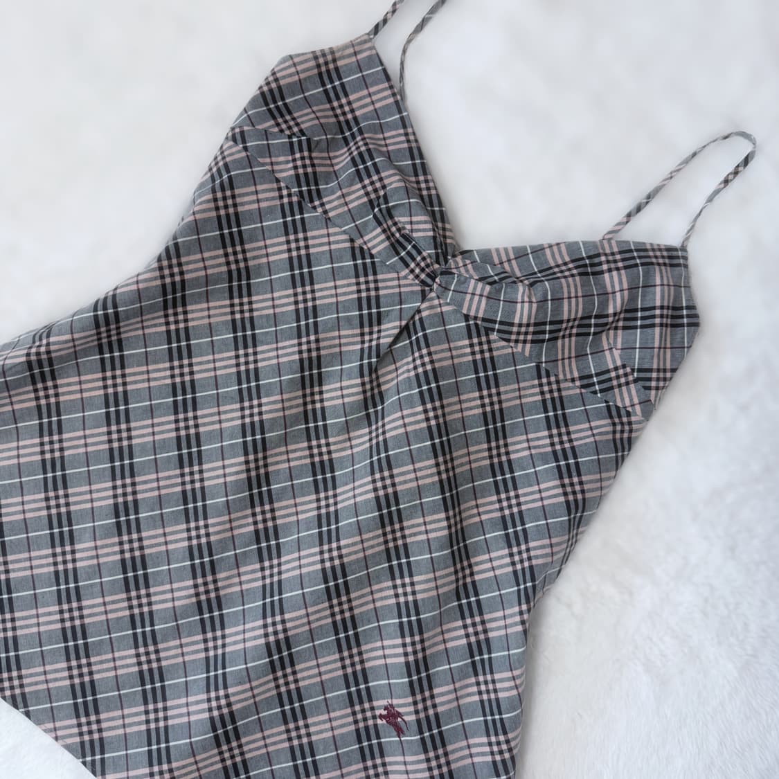 Burberry 버버리 블루라벨 갸루깔 모리걸 하구미 스즈코 나시 상품이미지2