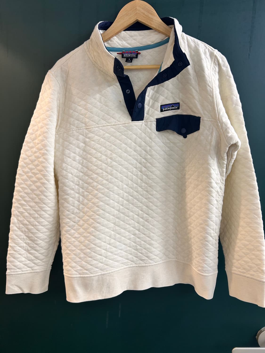 파타고니아 오가닉 코튼 버튼 스냅 상품이미지2