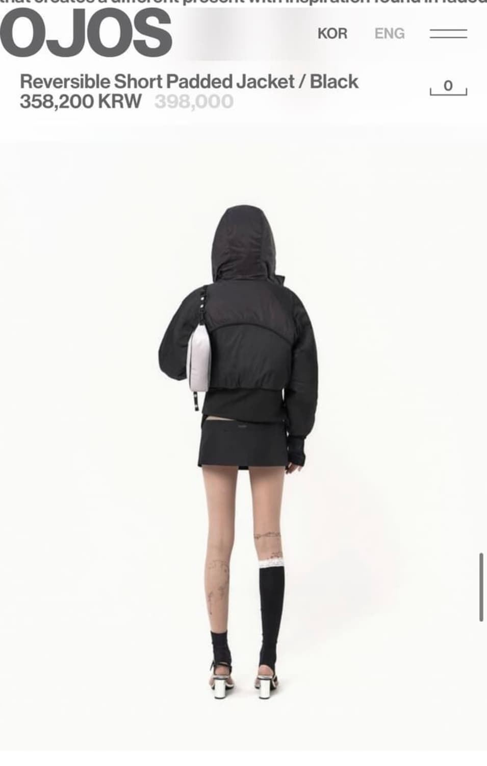 오호스 리버시블 패딩 (24fw) 1사이즈 상품이미지2