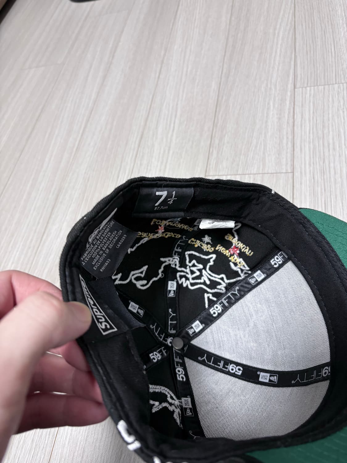 슈프림 사이즈캡 상품이미지4